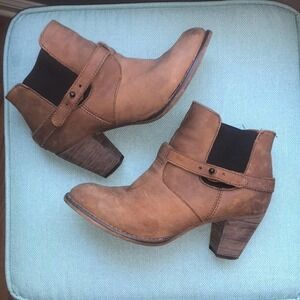 Steven by Steve Madden Spunkk Leather Boot Sz 9.5